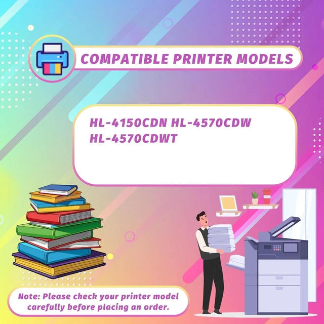 Alt view image 2 of 7 - Compatible with Brother BU300CL Transfer Belt Unit Work for Brother HL-4150CDN HL-4570CDW HL-4570CDWT Printers, High Yield 50000 Pages, Professional Printing with Chip (1 Set)