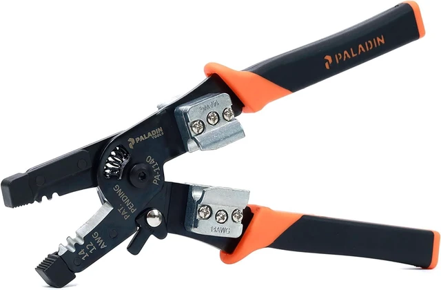 Main image of TEMPO PA1140 2-Wire Slitter, All-in-One Irrigation Stripper, Cuter, Twister - 12/14 AWG Copper MAXI Cable Durable Ergonomic Handles for Field Use