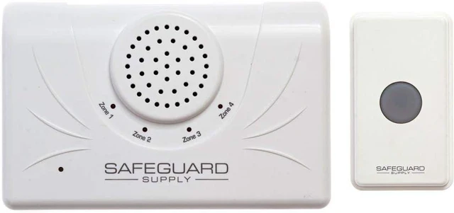 Alt view image 7 of 7 - Long Range Wireless Doorbell for Business and Home - ERA-UTDCR 4000 ft Range - Heavy Duty Weatherproof Push Button or Magnetic Door Contact Transmitter