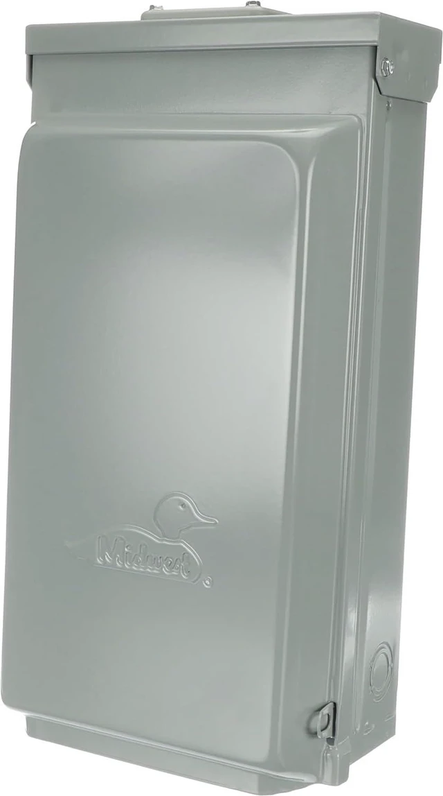 Alt view image 3 of 7 - Midwest U075CTL010 100-Amp Outlet Box with GFCI