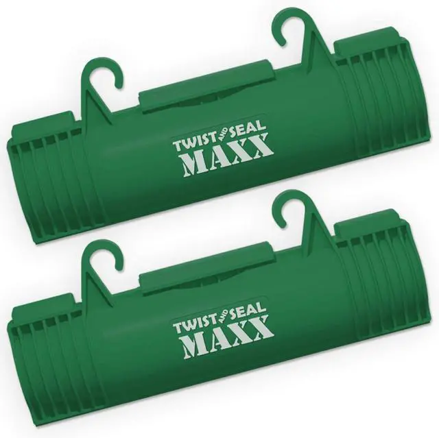 Main image of Twist and Seal Maxx (2 Pack) - Heavy Duty Extension Cord Protection - Green