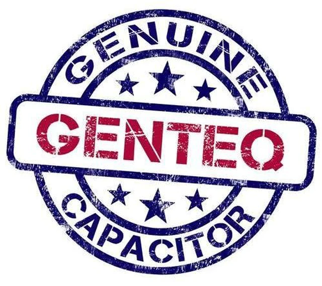 Alt view image 3 of 3 - GE Genteq Round Capacitor 80 uf MFD 440 Volt 27L322BZ3 27L322