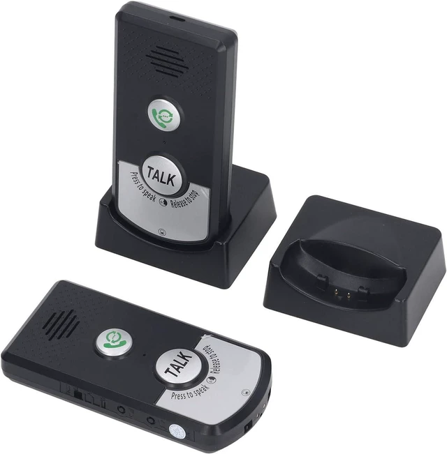 Main image of Zopsc 2 Way Voice Intercom, Wireless Intercom System 2 Units 1000m Range Intercomunicador for Home Office with Rechargeable Battery Light