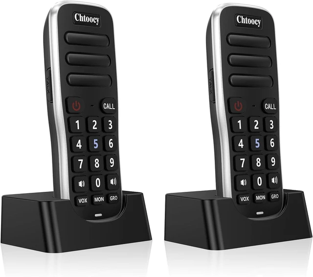 Main image of Intercoms Wireless for Home,1 Mile Long Range for House Business Office,Handheld Portable Room to Room Communication System, Rechargeable Loud & Clear 10-Channel Anti-Interference Intercom System