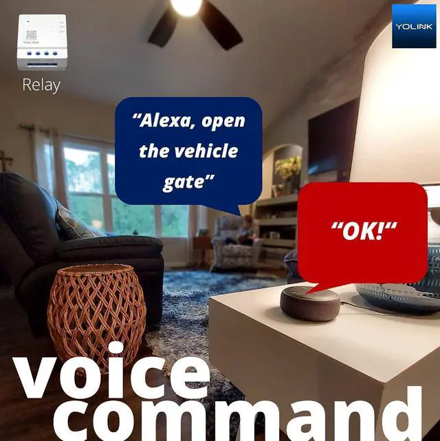Alt view image 2 of 7 - YoLink 1/4 Mile Super Long Range Smart Relay - Compatible With Alexa, Google, and IFTTT, Max. 5 Amps - Hub Required