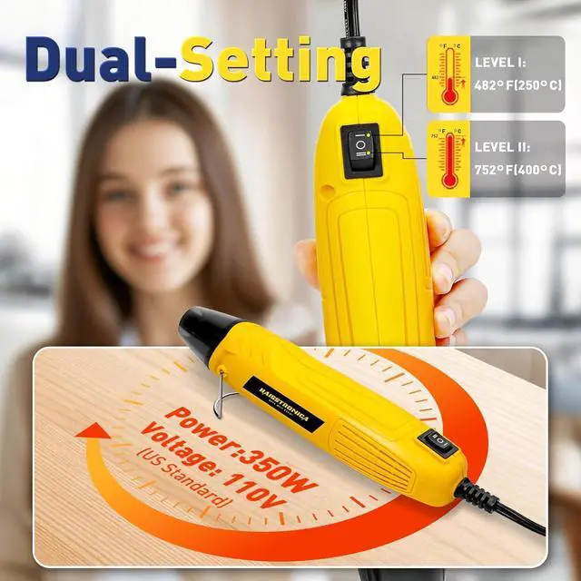 Alt view image 5 of 7 - haisstronica 220 PCS Solder Seal Wire Connectors with Heat Gun Kit - Solder Sticks Wire Terminals Waterproof Electrical Connectors for Automotive, Marine, Wiring Repair