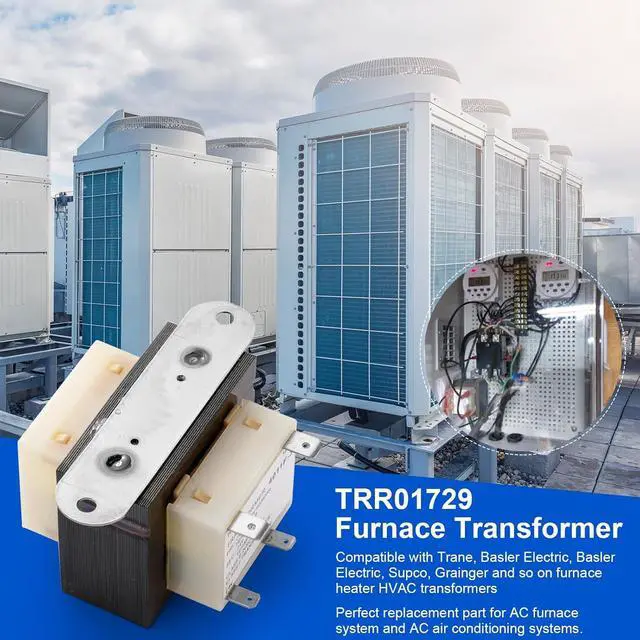 Alt view image 3 of 6 - TRR01729 Furnace Transformer, 4011F-3 HVAC Furnace Transformer Compatible with Trane, 120 Volt to 24 Volt TRR1729 TRR00784 TRR-0784 TRR0784 TRR-1816