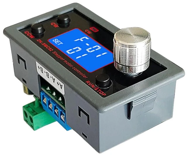 Main image of DC Stepper Motor Driver and Controller, ZK-SMC02 Integrated Board DC 5~30V 4A Forward/Reverse Pulse Speed Angle Control Module Programmable PLC Serial Communication Drive All-in-One for 42 57 Motor