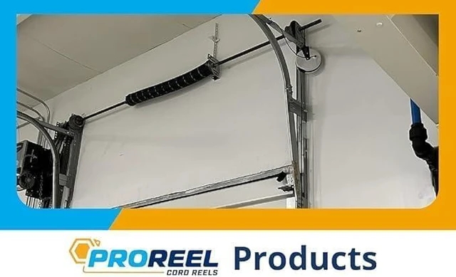 Alt view image 3 of 3 - Alert 5000A-30GEPD 30 Foot Garage Door Constant Tension Cord Reel - ProReel
