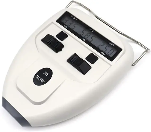 Main image of Aist Optics 45~82 mm Optical Digital Pupillary Distance Meter LED PD Pupilometer Interpupillary Measuring Tool Ophthalmic Equipment with LCD Display PDs (battery not included) , White