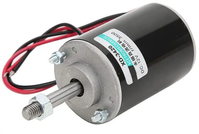 Main image of Mini DC12V CW/CCW Permanent Magnet DC Motor Reversible Electric Gear Motor High Speed Low Noise for DIY Generator(DC 12V 3500RPM)