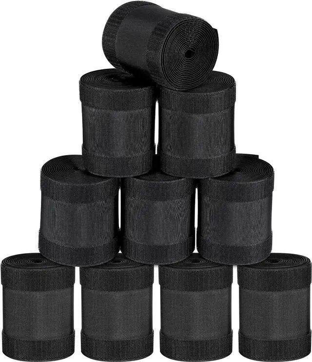 Main image of WILLBOND Carpet Cord Cover Cable Protector Floor Cover Cable Protector Management Only for Commercial Office Carpet(98.43 ft,Black)