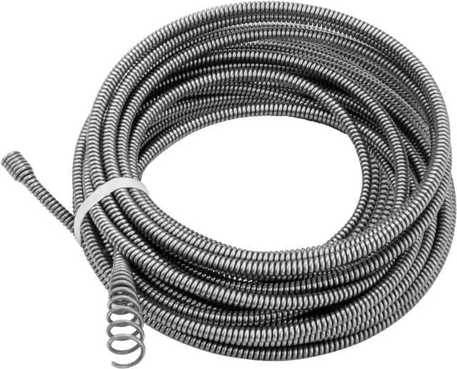 Main image of 21338 Drain Snake Cable Compatible with Ridgid Auto-Spin Drain Snake, 1/4" x 30' Sewer Cable Replacement for Pro Plumbing Business