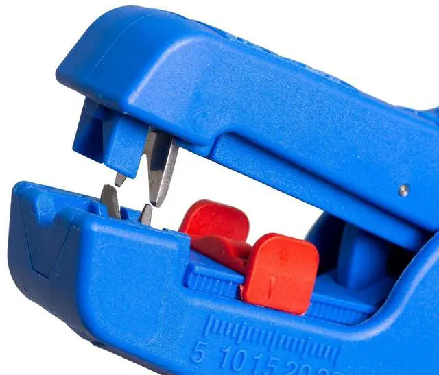 Alt view image 2 of 7 - WEICON Tools Wire Stripper No. 5 Pro | Automatic Wire Stripper for All Common Flexible and Solid Conductors | Working Range 0,2-16,0 mm² | self-Adjusting to Conductor Cross-sectionarge