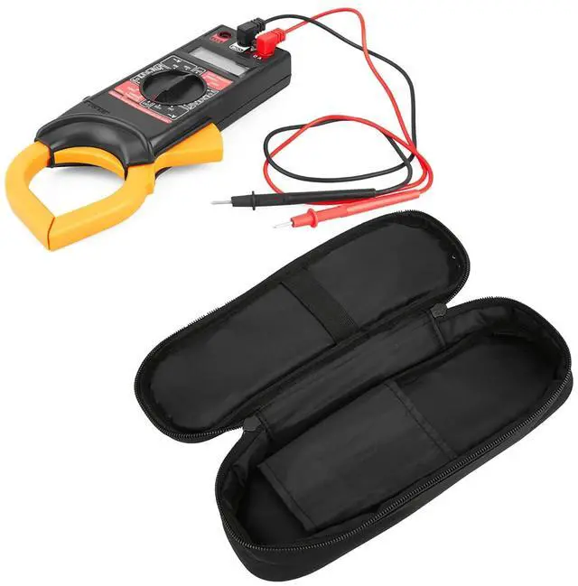 Alt view image 5 of 7 - Clamp Meter Bag,Waterproof and Dust Proof, PU Material, Clamp Meter Case,Multimeter Bag,for Multiple Models Meters