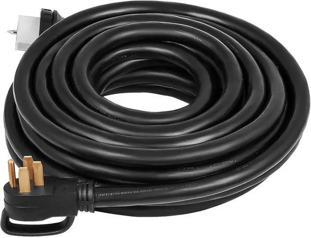 Main image of 30 FT 50 Amp Generator Extension Cord STW 6/3 + 8/1, 125V 250V Power Cable with N14-50P, SS2-50R, and CS6364 Twist Lock Connectors