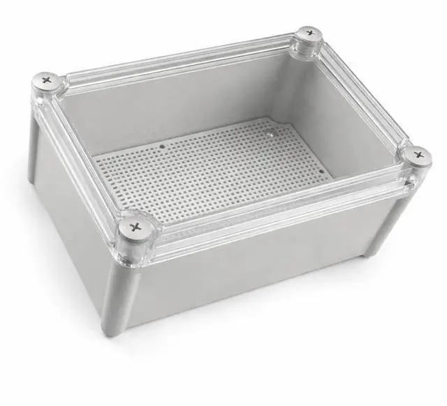 Main image of MGI SpeedWare Electrical Junction Box with Mounting Plate and IP67 Waterproof Clear Cover (11" x 7.5" x 5")