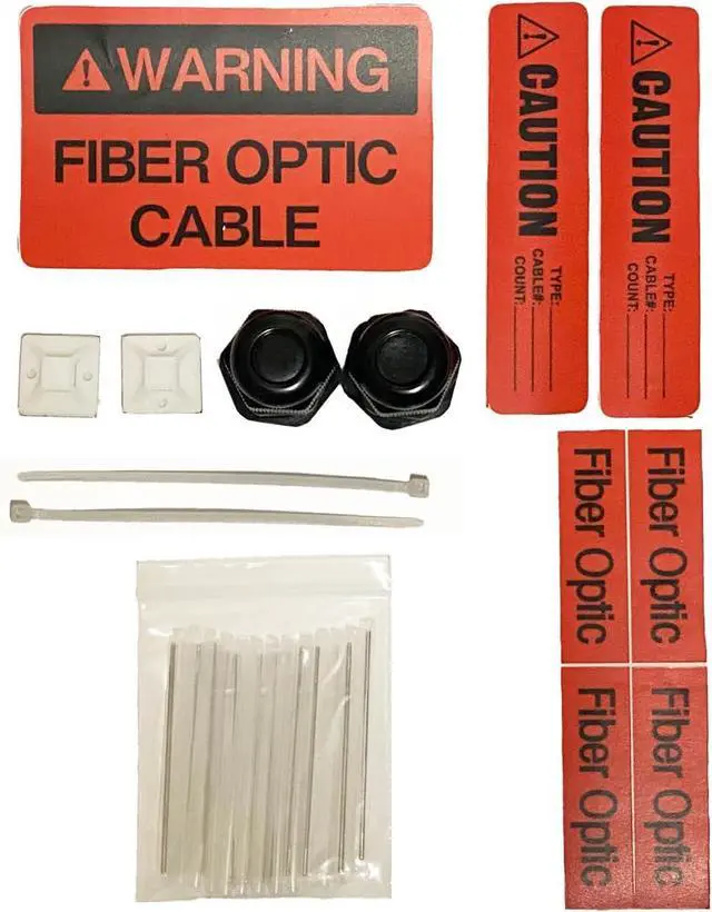Alt view image 6 of 6 - Fiber Optic Wall Mount Box with LC Couplers for Single Mode & Multimode Fiber Optic Cable. | Fiber Box Enclosure for MPOEs, Network rooms, and IDF Rooms. (LC 6 Strand OS1/OS2)