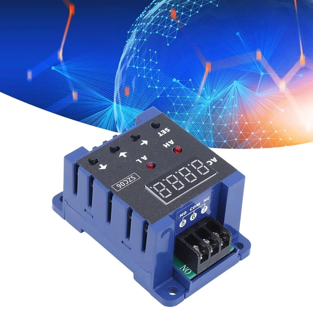 Alt view image 7 of 7 - SZC06, DC8 35V AC Digital Ammeter, Real time Monitoring, with Alarm Output, for Electrical Circuit Measure (100A)
