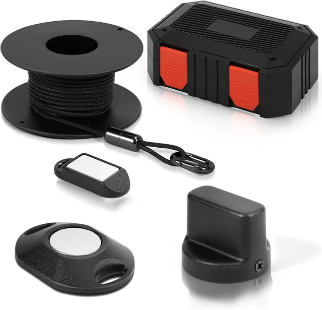 Main image of Magnetic Wire Puller for Electrical Wiring Fish Tape Cable Pulling Tool with Super Penetration for Boards & Water Pipes, Electricians, Home Renovation, Indoor, Garden & Walls