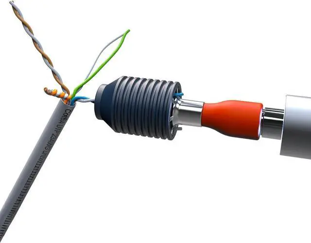 Alt view image 2 of 7 - Untwist Tool PRO-COMBO Quickly Separates CAT5e, CAT6, CAT6A, & CAT7