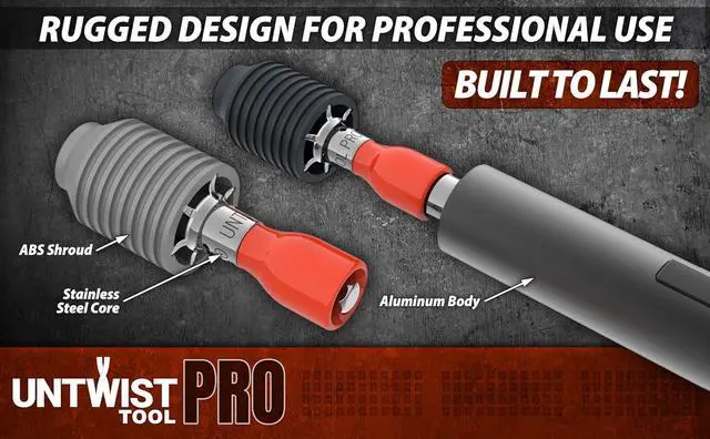 Alt view image 5 of 7 - Untwist Tool PRO-COMBO Quickly Separates CAT5e, CAT6, CAT6A, & CAT7