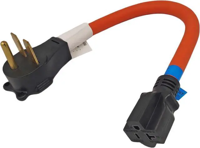 Main image of FC-6352T Male 30A Welder Plug 6-30P to 5-15R or 5-20R Adapter 3 Prong to 3 Prong olny Output 125V