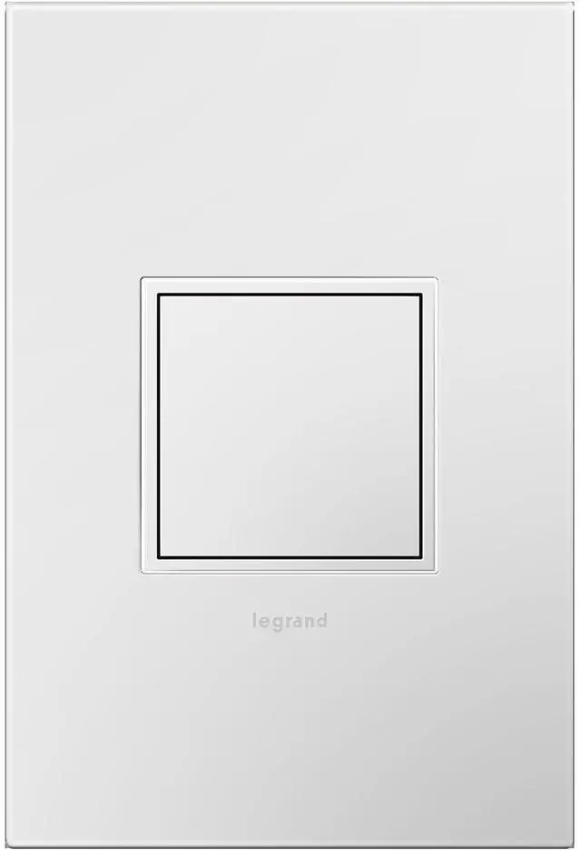 Main image of Legrand adorne Pop-Out Outlet and White Wall Plate, ARPTR151GW2WP