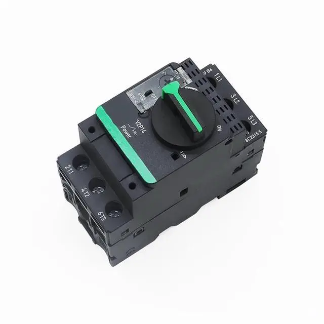 Alt view image 6 of 6 - Motor Circuit Breaker Knob Controls Motor Isolation Short Circuit Protection Switch GV2-P 0.1-32A Thermomagnetic(GV2P06 1-1.6A)