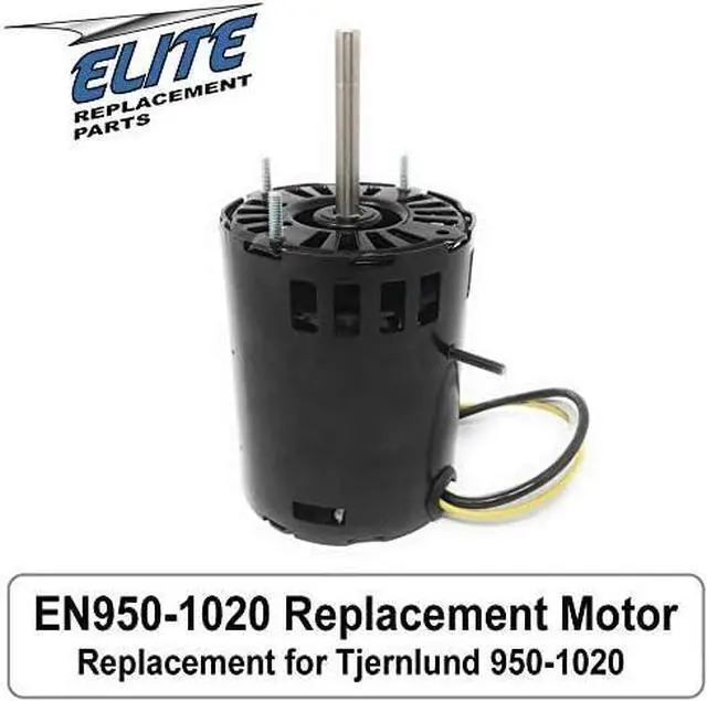 Alt view image 3 of 3 - Replacement motor for Tjernlund 950-1020, 880-0202, JA1N093N fits HS1, HSJ, GPAK-1, GPAK-J/JT GPAK-1T/TR, HSUL-1