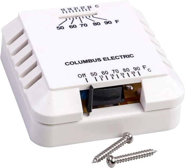 Alt view image 3 of 3 - Williams Comfort Products Wall Mount Thermostat, 1V, Surface