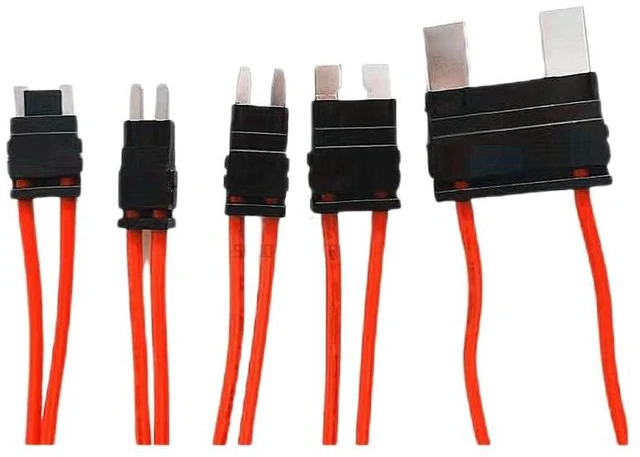 Main image of 5packs Repair Car Fuse Holder Connector Extension Adaptor Acc Fuse tap Holder car Maxi/Standard ATO/Mini/Micro/Low pro/Auto Inline car Holder Plug Adapter Fuse Block Box