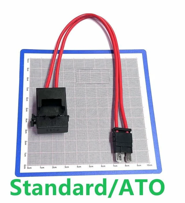 Alt view image 5 of 7 - 5packs Repair Car Fuse Holder Connector Extension Adaptor Acc Fuse tap Holder car Maxi/Standard ATO/Mini/Micro/Low pro/Auto Inline car Holder Plug Adapter Fuse Block Box