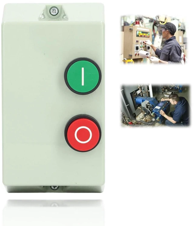 Main image of LE1D09M7 Magnetic Electric Motor Starter Control Magnetic Electric Motor Starter Single Phase 220 230V 7A 3 Phase 380 400V 10A Magnetic Starter On Off Switch Motorstarters