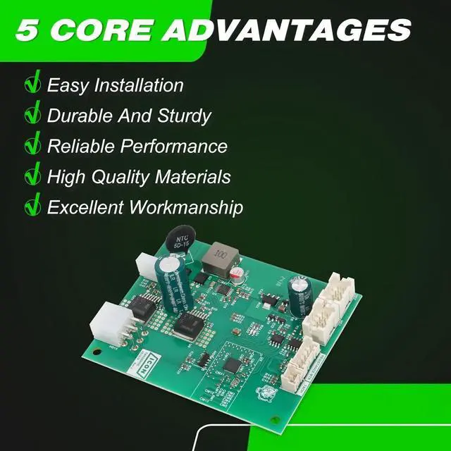 Alt view image 7 of 7 - LEAPTREND 430157 Motor Control Board Controller Compatible with Nordic Track C22I/S10I/S15I/S22I/S27I/SE9I/X24 Stationary Bike, 430146 Controller for Select Elliptical Machines
