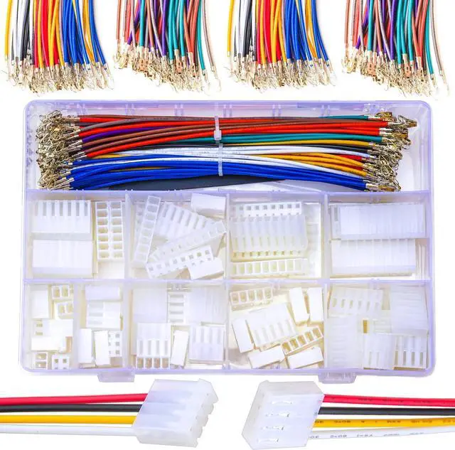Main image of MX3.96 3.96mm Cable Connector Kit,Compatible with Molex KK 156 3.96mm Pitch 2/3/4/5/6/7/8/9/10 Pin Connector with 20AWG Pre-Crimped Cables(SH-MX3.96-CH)