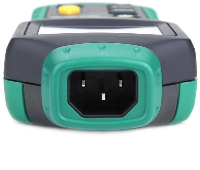 Alt view image 5 of 7 - Circuit Analyzer, AC100-240V RMS Circuit Analyzer Tester MS5908A/MS5908C LCD LCD Circuit Analyzer, Voltage GFCI RCD Fault Tester