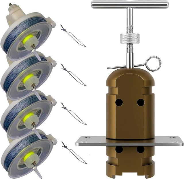 Main image of Trip Alarm Co. Perimeter Device Bundle Set 85ft Reusable Kevlar Wire Reel and 12 Gauge Perimeter Alarm US Patented Quad 3.0 Defense Device 360° Coverage Warning Security for Camping Safety