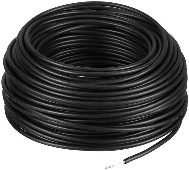 Main image of Kanayu Electric Fence Wire Double Insulated Underground Hard Cable Double Insulated Wire Underground Electric Fence Core Cable, Spooled on Plastic Reel(492 Ft, 14 Guage)