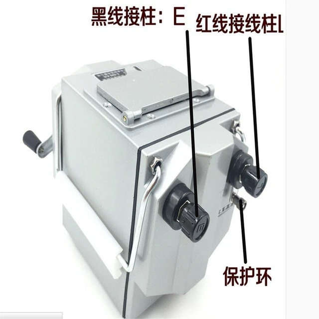 Alt view image 4 of 5 - 1000M? 1000V Megger Meter Insulation Tester Resistance Meter
