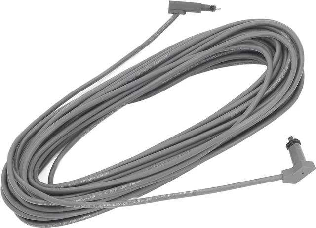 Main image of Cable for Rectangular Satellite V2, 6ft/15ft/30ft/75ft/150ft Cable Extension, Waterproof Replacement Cable for Accessories (Grey)