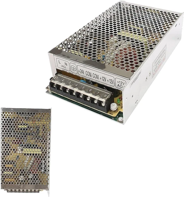 Main image of 1pc 120W Dual Output Power Supply D-120C 12V5A 24V2.5A Power suply D-120A 5V12A 12V5A D-120B 5V6A 24V4A ac Converter(D-120C 12V 24V)