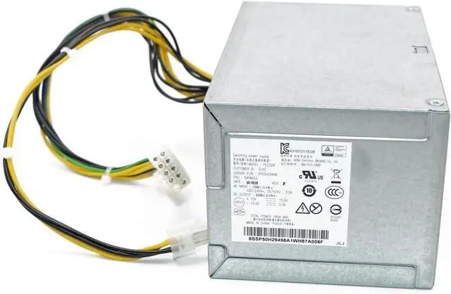 Alt view image 2 of 6 - for 300-20ISH Power Supply 180W 54Y8933 PCE028 SP50H29498 HK280-22PP HK280-23PP HK280-21PP