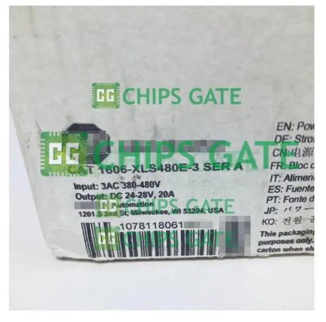 Alt view image 2 of 4 - 1606-XLS480E-3 New in Box 1606-XLS480E-3 Power Supply 24-28VDC 1606XLS480E3