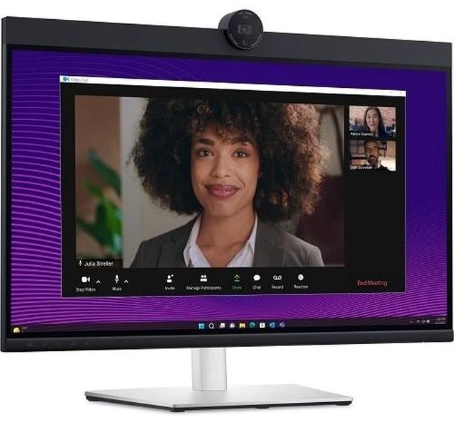 Alt view image 2 of 6 - Dell Pro 27 Plus Video Conferencing Monitor - P2724DEB, QHD, 60Hz, Height Adjustable, IPS