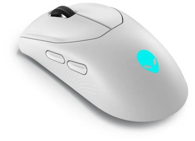 Alt view image 4 of 4 - Dell AW720M Alienware 8 Button 720M RGB Tri-Mode Ambidextrous Wireless Gaming Mouse for Windows - DDPJK - Optical - 26000 DPI - Bluetooth - Wi-Fi - USB - Braided Cable - Lunar Light