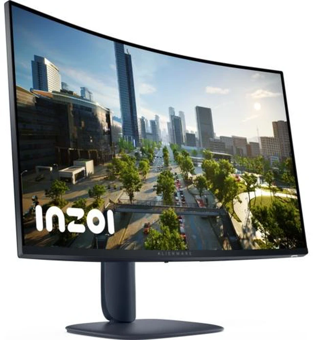 Alt view image 9 of 9 - Alienware 32 PC Gaming Monitor AW3225DM, QHD (2560x1440), 1500R Curved, 180Hz, VA, 1ms, AMD FreeSync, VESA AdaptiveSync, 95% DCI-P3, HDR400, DisplayPort, 2 HDMI, 3 USB, 3 Year Warranty