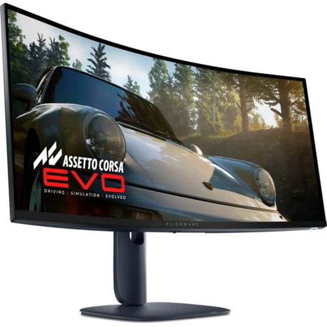 Alt view image 13 of 13 - Alienware 34 inch UltraWide QHD 2K 1440P 240Hz AMD FreeSync Premium Pro & G-Sync compatible HDR400 USB-C OLED Curved Gaming Computer Monitor with Height Adjustable, Pivot, Swivel & Tilt Stand AW3425DW