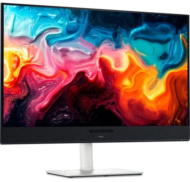 Alt view image 12 of 12 - Dell 32 Plus 4K QD-OLED Monitor S3225QC - 31.6-inch (3840 x 2160) 120Hz 0.03ms Display, AI-Enhanced 3D Spatial Audio, Height/Tilt/Swivel/Slant Adjustment - Ash White