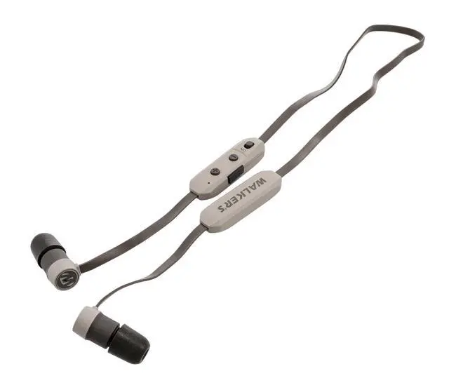 Alt view image 2 of 5 - Walker's Flexible Neck Worn Electronic Ear Bud Headset